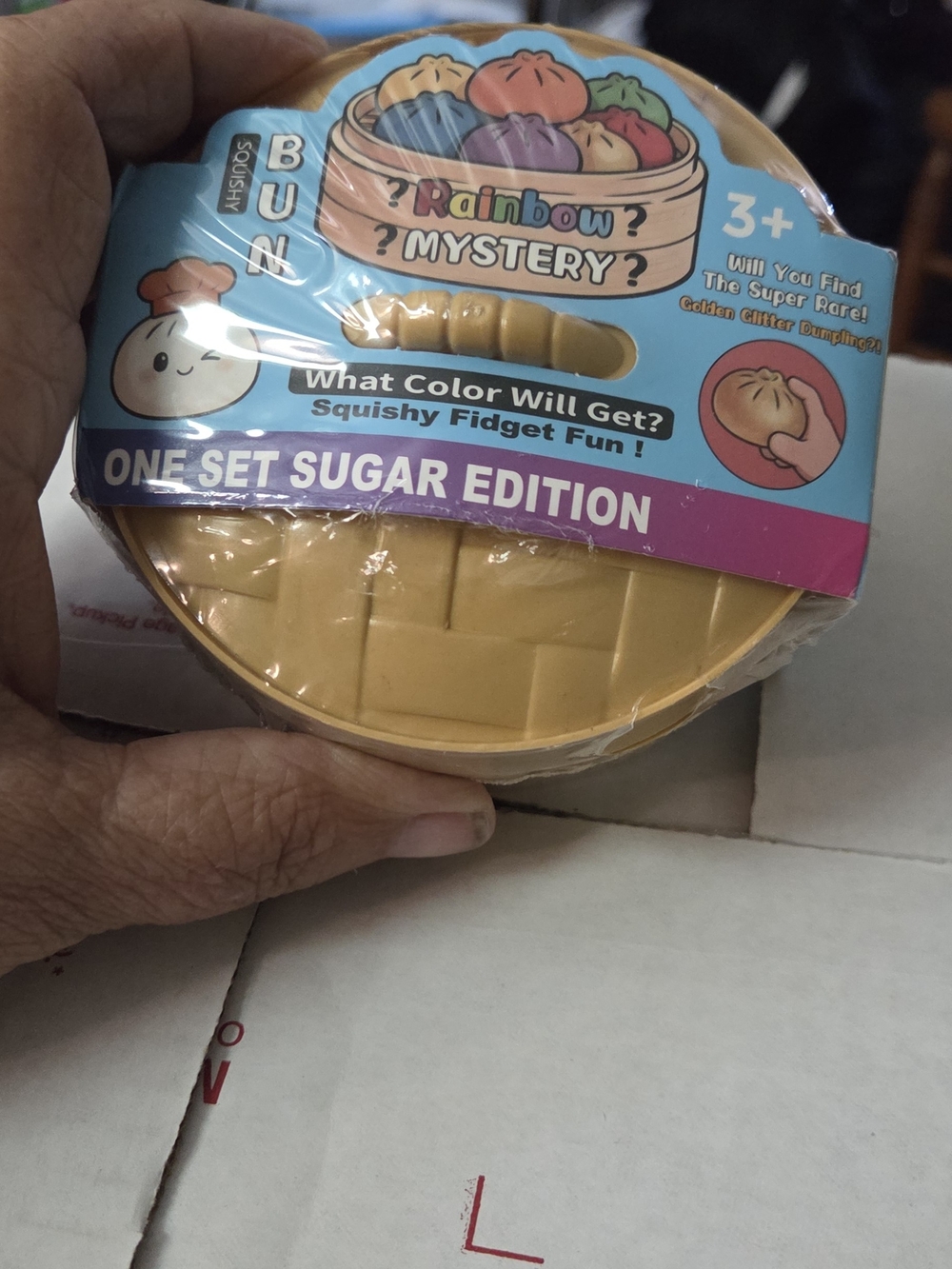 Sugar Edition Squishy Fidget Bun -